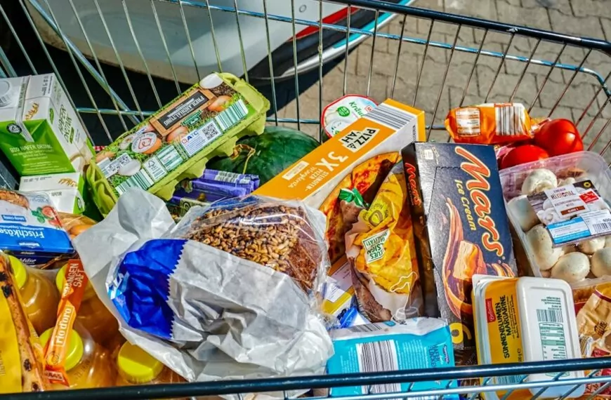 Dit is het bedrag van jouw boodschappen omgerekend naar gulden