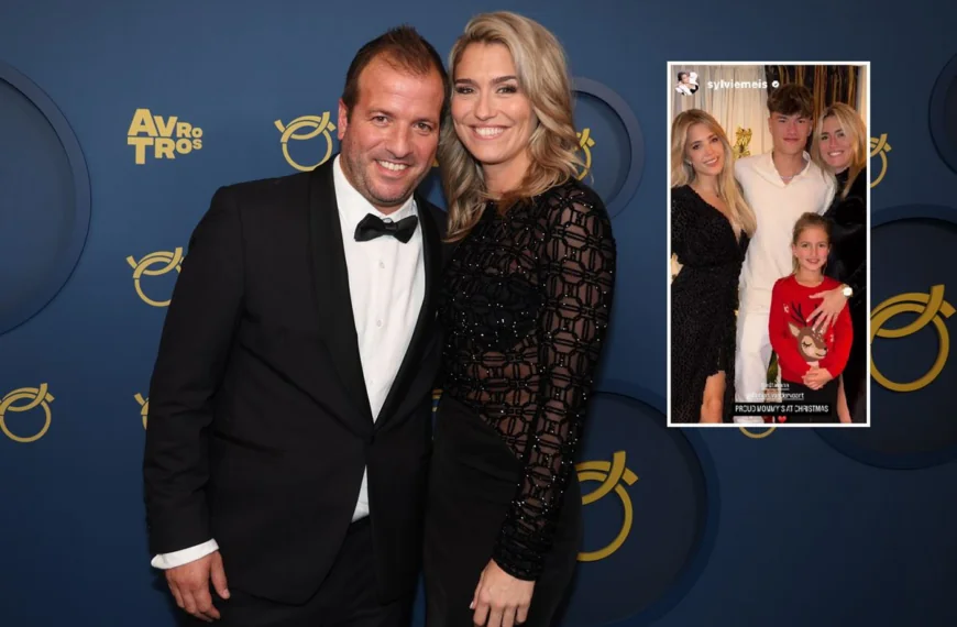 Stralende Estavana Polman en Sylvie Meis vieren kerst met Rafael van der Vaart