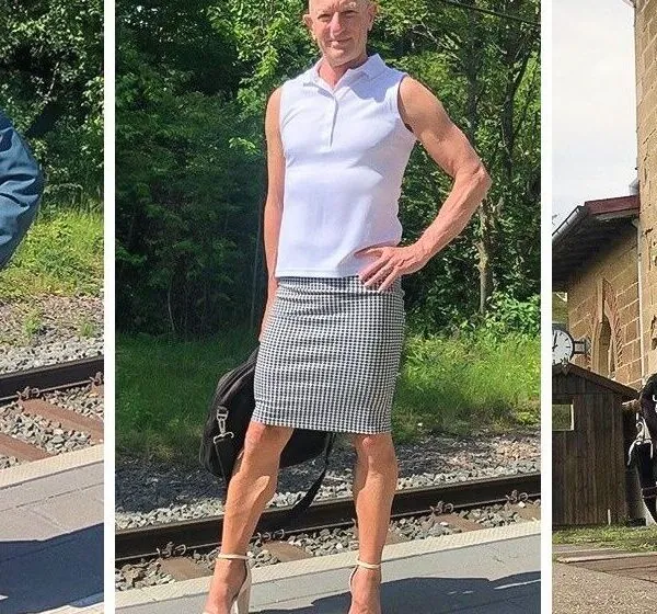 Mark (61) vader van drie en hetero: “Ik draag al jaren rokken en hakken naar mijn werk dat zouden meer mannen moeten proberen.”