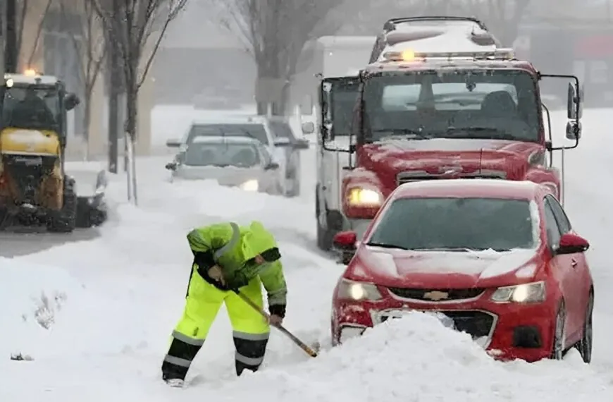 Weerupdate: Zware sneeuwval voorspeld op deze locaties dit weekend