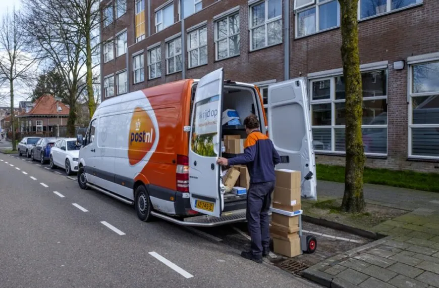 Flinke Boete voor mensen die niet thuis zijn bij bezorgen pakketje!!
