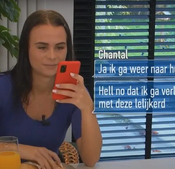 Lang Leve de Liefde-Chantal stuurt bizarre appjes tijdens date: ‘Wil niet verlengen met deze lelijkerd!’
