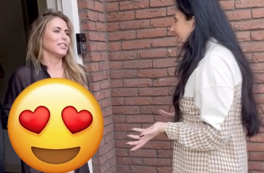 Hele pikante video duikt op van Winter Vol Liefde-Antine met Heleen van Royen in lingerie