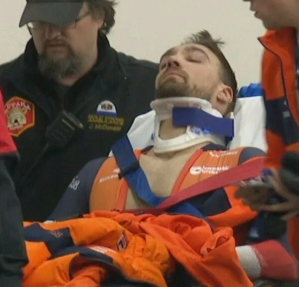 Schaatser Kjeld Nuis (35) aangereden in Heerenveen