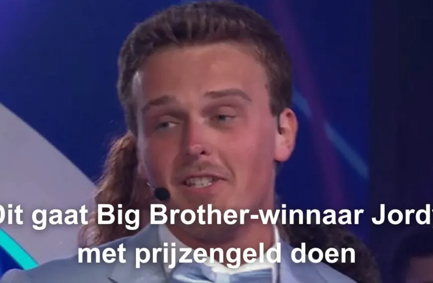Dit gaat Big Brother-winnaar Jordy met prijzengeld doen