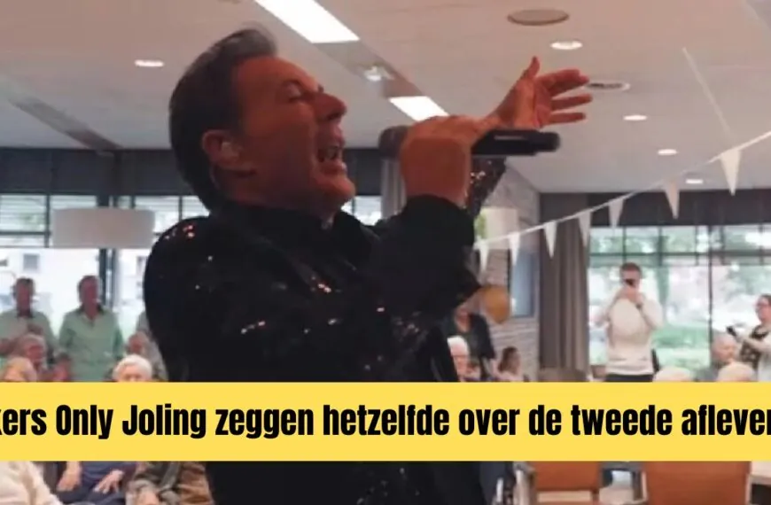 Kijkers Only Joling zeggen hetzelfde over de tweede aflevering
