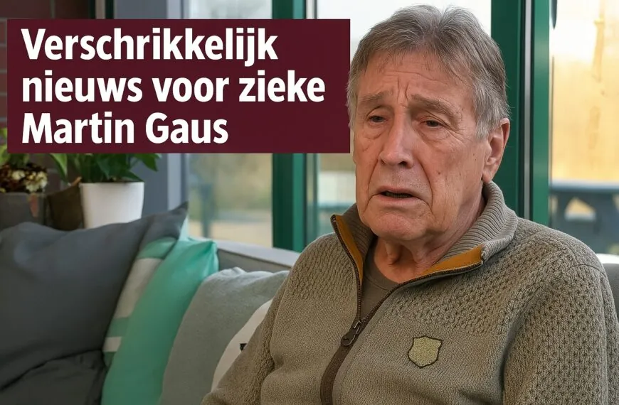 Verschrikkelijk nieuws voor zieke Martin Gaus: ‘Mijn lichaam wilt niet meer’