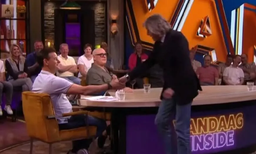 Hierom rende Johan Derksen gisteren de studio van VI uit