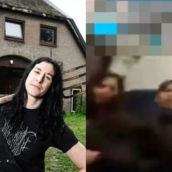 Raven van Dorst valt vervelende streamer in de trein aan met wijnfles!