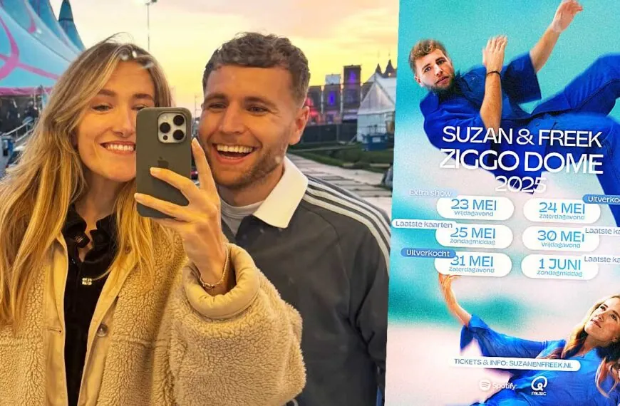 Suzan & Freek nu alsnóg naar Ziggo Dome