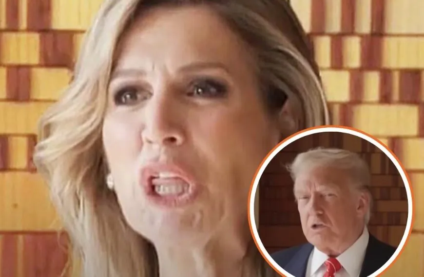 Imiteerde Máxima Donald Trump nu wel of niet? DIT was er echt aan de hand