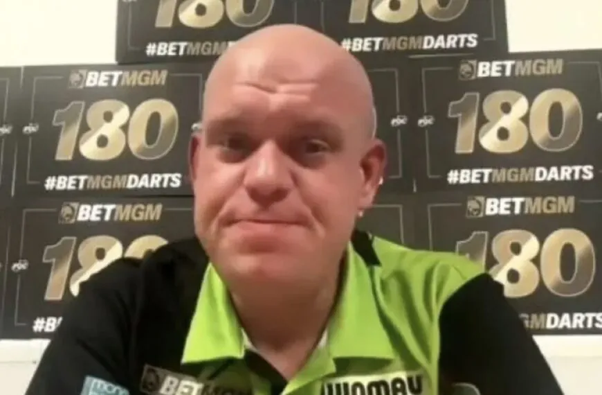 Michael van Gerwen ontzettend vermagerd na scheiding, is niet meer te herkennen