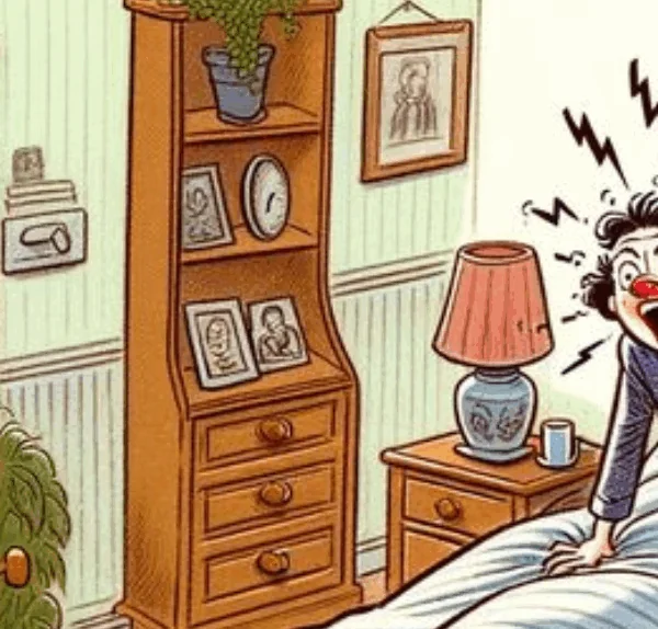 Leuke grap: “Een man komt eerder thuis van werk en ziet..”