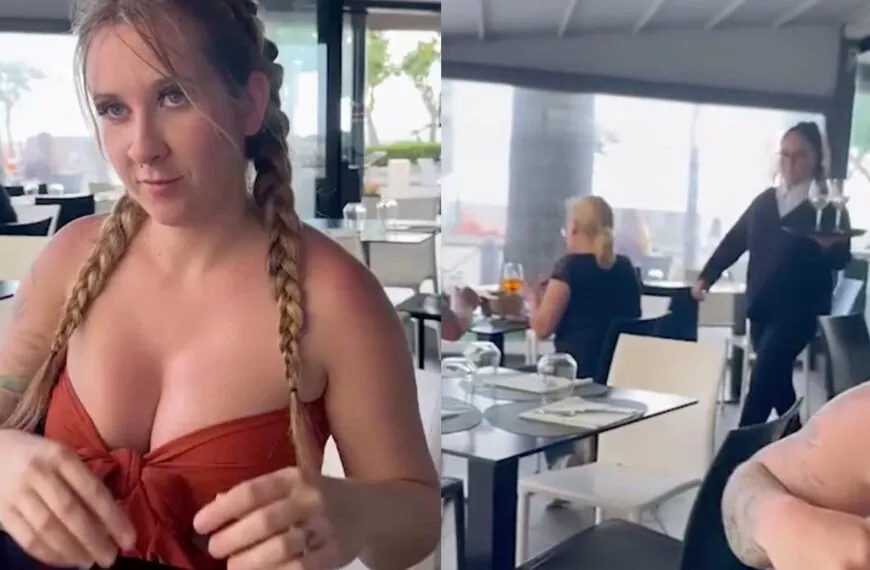 Ondertussen op een terrasje ergens in een restaurant