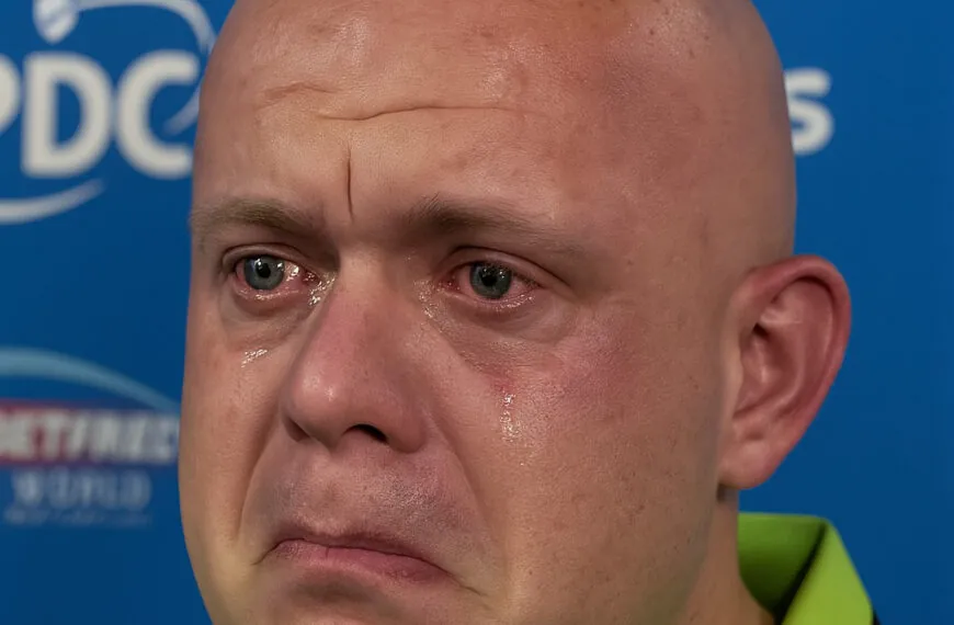 Michael van Gerwen deelt met tranen in zijn ogen verschrikkelijk nieuws