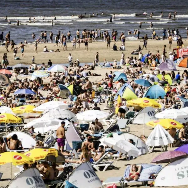 Weerkaart op donkerrood: Op deze dag wordt het 42 graden in Nederland