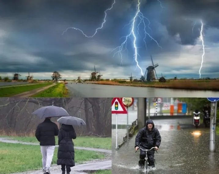 Tropische woensdag met kans op zware buien: hitte en noodweer op komst