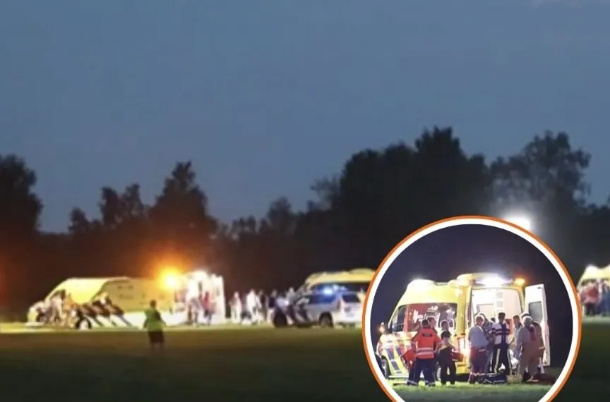 BREAKING: Luchtballon neergestort in Friesland: Meer dan 14 ambulances naar de rampplek