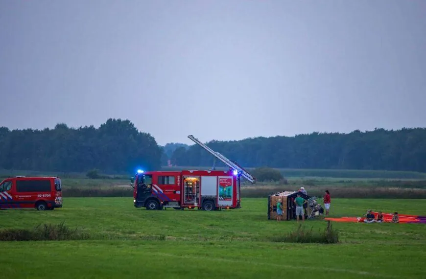 Extreme weersomslag mogelijke oorzaak van neerstorten luchtballon