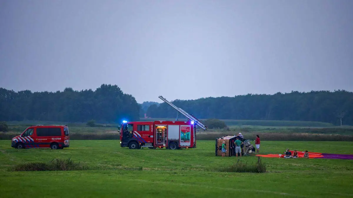 Extreme weersomslag mogelijke oorzaak van neerstorten luchtballon