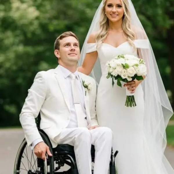 Ze trouwde met een man in een rolstoel maar wat er tijdens de bruiloft gebeurde verraste iedereen
