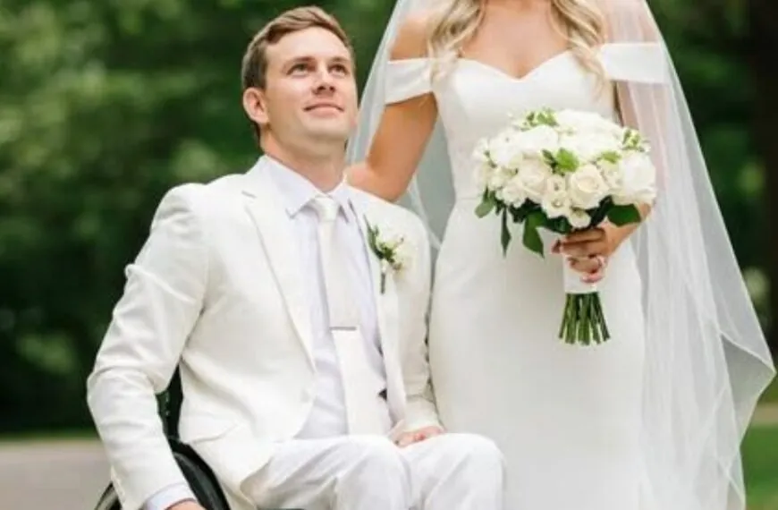 Ze trouwde met een man in een rolstoel maar wat er tijdens de bruiloft gebeurde verraste iedereen