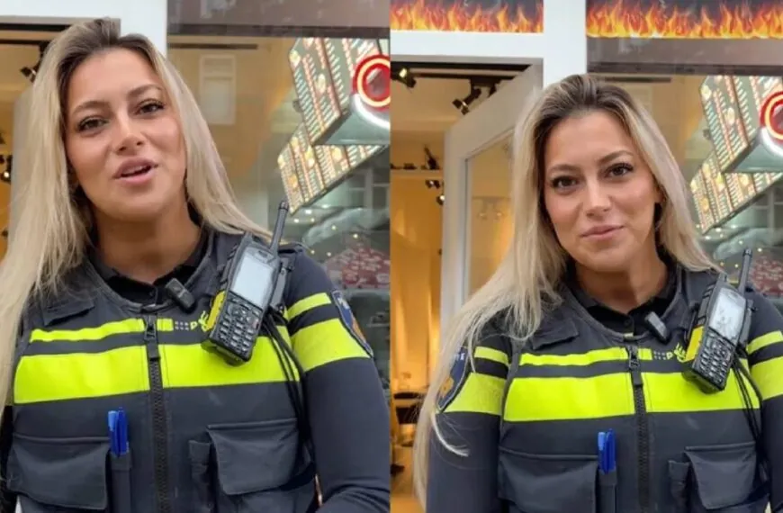 Werkgever van wijkagent Bibi waarschijnlijk niet blij met deze video