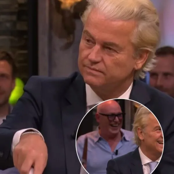 René van der Gijp pakt mes om taart te snijden: ‘Bewakers Wilders worden helemaal gek!’