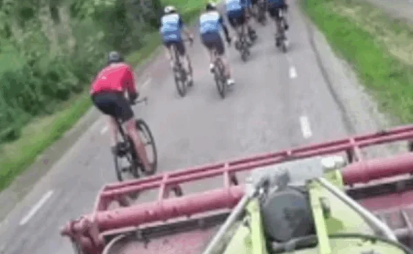 Boer Tom is helemaal klaar met asociale wielertoeristen: ´Beelden zorgen voor discussie´