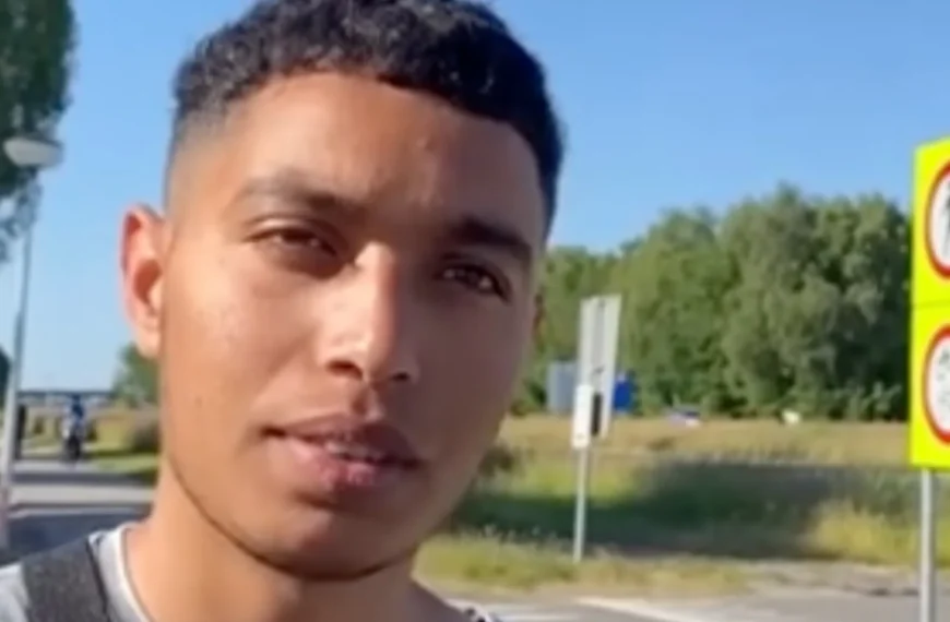 Asielzoeker in Ter Apel voor de camera: &acute;Nederland moet moslimland worden&acute;