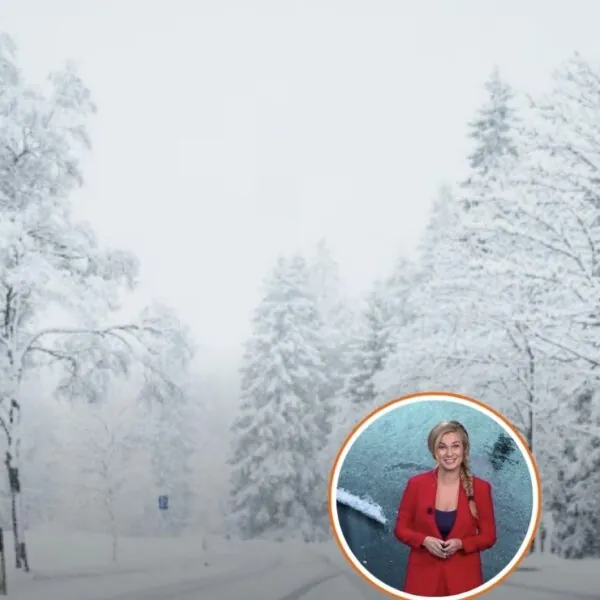 Weeronline: Hier zijn sneeuwbuien op komst
