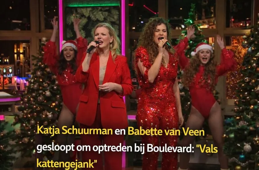 Katja Schuurman en Babette van Veen gesloopt om optreden bij Boulevard: &rdquo;Vals kattengejank&rdquo;