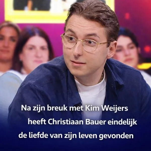 Na zijn breuk met Kim Weijers heeft Christiaan Bauer eindelijk de liefde van zijn leven gevonden