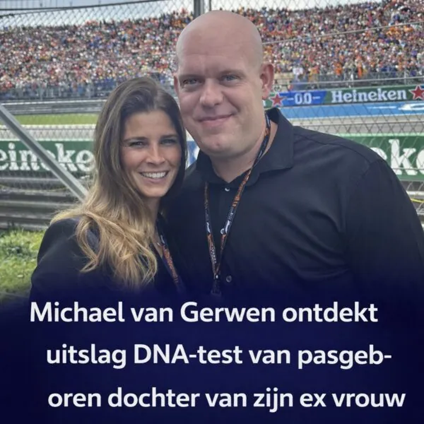Michael van Gerwen ontdekt uitslag DNA-test van pasgeboren dochter van zijn ex vrouw