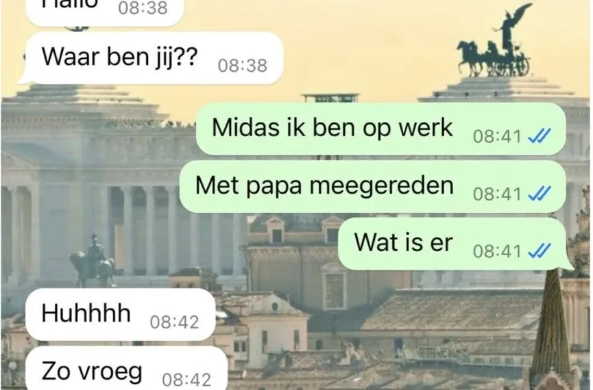 Puberzoon is niet echt te spreken over het brood en heeft een paar creatieve manieren bedacht om dat aan zijn moeder duidelijk te maken via WhatsApp (8 screens)