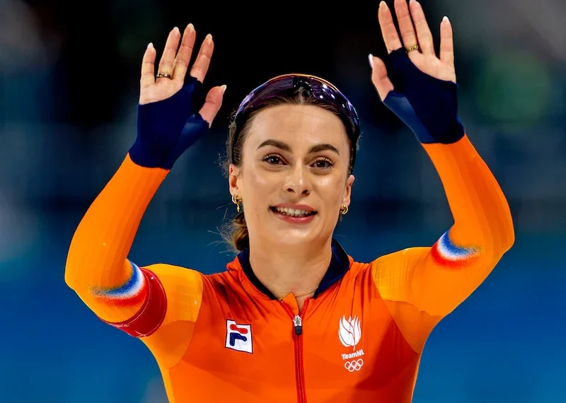 OEPS: Deze zomerse foto&rsquo;s van Olympische kampioene Femke Kok gaan plots viral