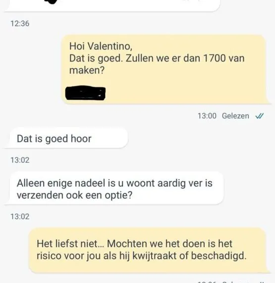 Vent reist 2 uur vanuit Zwolle naar Rotterdam om zijn Macbook Pro te verkopen en dat loopt compleet fout