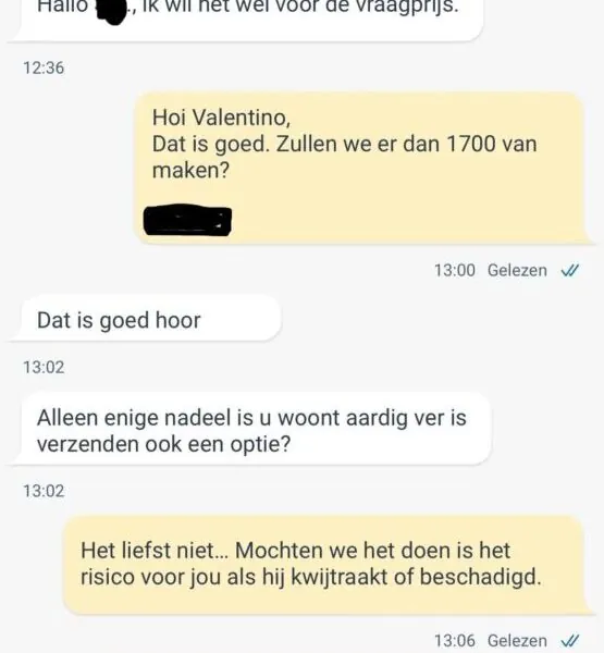 Vent reist 2 uur vanuit Zwolle naar Rotterdam om zijn Macbook Pro te verkopen en dat loopt compleet fout